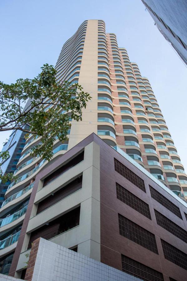 شقة Estanconfor Santos Com Vista Mar 6 Ac Garagem Alto 17º Andar المظهر الخارجي الصورة